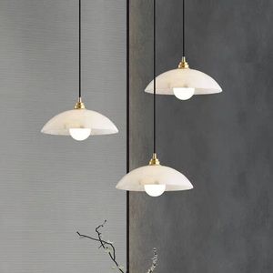 Lámpara colgante minimalista moderna E27, lámpara Led de techo redonda de un solo cabezal para dormitorio, sala de estar, pasillo, iluminación de entrada - Product Image 2