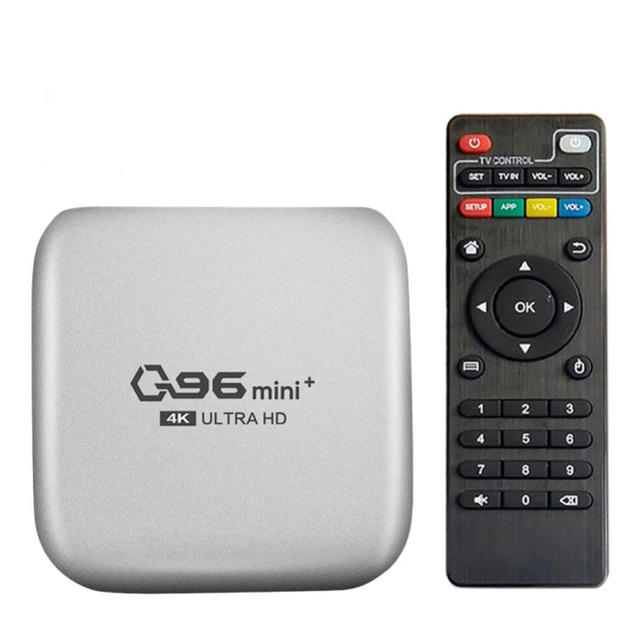 Wholesale Cheap Price Q96 Mini+ HD 1080P Android TV Box Network Set-Top Smart TV Box Memory:1GB+8GB Media Player