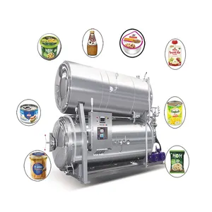 Retort High Temperature Pouch Packaging Machine Food Sterilizers