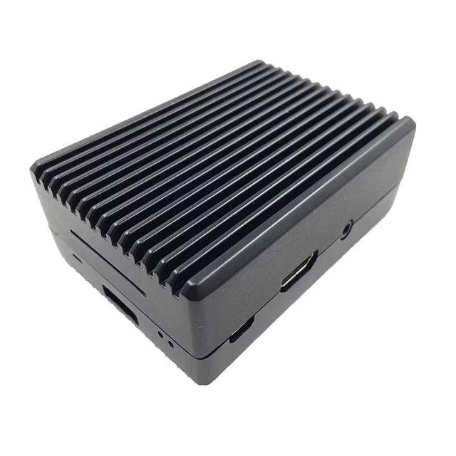 Raspberry Pi 3 Aluminum Armor Metal Shell Thermal Pad Heat Sink Passive Cooling Case for 3B+ Model Electronic Component