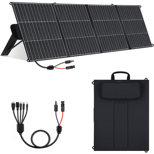 แผงโซลาร์เซลล์แบบพับได้ ALECTER 200W ได้รับการรับรองมาตรฐาน CE โมโนคริสตัลไลน์ ประสิทธิภาพสูง 23.4% กันน้ำระดับ IP65 น้ำหนักเบา - Product Image 1