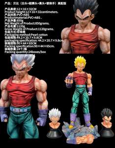 Figura de Acción de <span class=keywords><strong>Vegeta</strong></span> de Dragon Ball Z, 32 cm, Figura de Anime de PVC, Juguete de Colección - Product Image 6