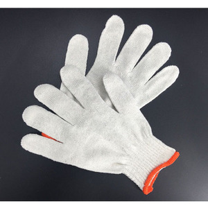 ถุงมือเซฟตี้ 500 กรัม ผ้าฝ้ายเส้นละเอียด 10 เข็ม สำหรับงานเชื่อม งานอุตสาหกรรม โรงงาน ถุงมือป้องกันสำหรับทำงาน - Product Image 5