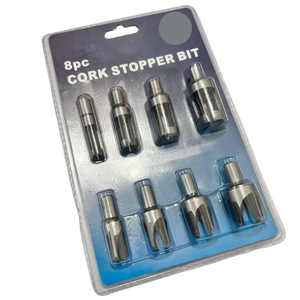 Yili Plug Cutting Bits 45 Steel Forstner Drill Bit Round Shank Woodworking Drilling <b>Tool</b> - Product Image 4