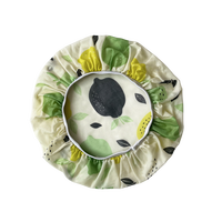 Housse de bol en cire d'abeille lavable et réutilisable, en tissu ciré, pour BSCI LFGB