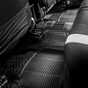 Tapis de sol arrière noir pour voitures, camions, berlines et SUV - Product Image 6