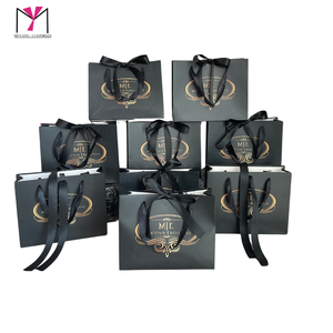 Sacs d'emballage pour perruques MUYANG avec logo personnalisé et nœud papillon pour extensions de cheveux naturels - Product Image 3