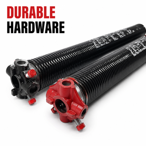 Garage Door Torsion Springs Cones Heavy Duty Adjustable Residential Garage Door Springs Durable <b>Hardware</b> Kit - Product Image 1
