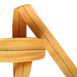 Wh009 Tùy Chỉnh Bán Buôn 1-4Cm Rộng Bạc Khâu Dòng Bông Twill Băng Nhà Máy Cổ Phiếu Cho May Mặc Vải - Product Image 1