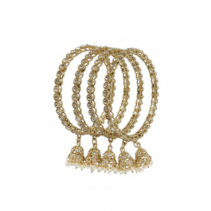 Designer Austrian <b>Crystal</b> Bangles & <b>Bracelets</b> Elegant Statement Stones & Pearls Premium Collection - Product Image 2