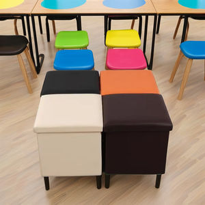 مقعد قدم من الجلد المتين عالي الجودة بتصميم بسيط من أجل ، أو مكتب منزلي قابل للتمديد - Product Image 2