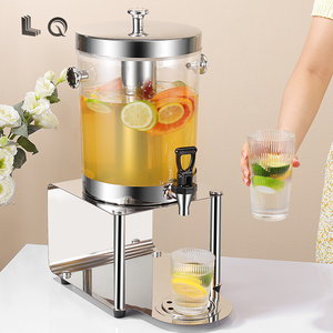 เครื่องทำน้ำเย็นแบบ8L ทำจากสเตนเลสสตีลสำหรับจัดเลี้ยงในโรงแรมตู้ทำเครื่องดื่มน้ำผลไม้ - Product Image 2