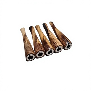 Pipa de Fumar de Madera de Estilo Clásico Hecha a Mano por Artesanos - Reutilizable, Ecológica y Duradera - Product Image 2