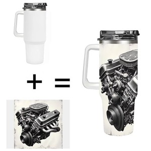 Large Capacity <b>Hot</b> <b>Cold</b> Cup Tumbler Stainless Steel Tumbler 40oz Vacuum Insulated Custom Drinkware Outdoor Travel - Product Image 3