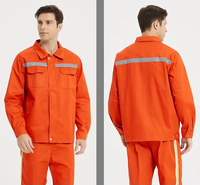Vêtements de travail en coton respirant pour adultes, vente en gros, pour la construction, la réparation automobile, uniforme, logo personnalisé, sécurité, antistatique
