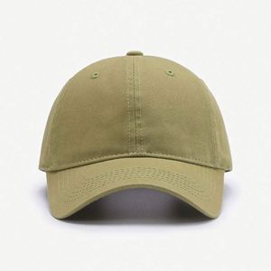 โรงงานขายส่งหมวกเบสบอลแบบไม่มีโครง ปักโลโก้ตามสั่ง สีพื้นล้วน ผ้าฝ้าย 100% - Product Image 2