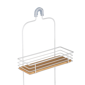 Étagère de douche murale moderne en alliage de zinc, 3 niveaux, sans perçage, durable, étanche, pour shampoing et rangement - Product Image 3