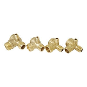 Válvula de Retención Roscada de Latón de 3 Puertos para Compresor de Aire, Repuesto de 10*16*20mm, Accesorio Resistente a la Corrosión - Product Image 4