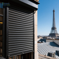 Factory Direct Volets roulants de haute qualité Design professionnel pour appartement Villa extérieur coupe-vent pour sous-sol vente en gros