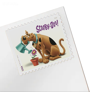 Etiquetas de Sellos Postales Adicionales para Correo, Álbum Retro de Dibujos Animados de <span class=keywords><strong>Scooby</strong></span> 2018, Colección de Sellos Permanentes de Papel para Oficina - Product Image 1