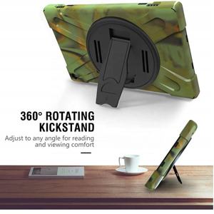 MoKo — coque de protection rotative à 360 ° pour PC portable, avec sangle d'épaule et sangle à main, compatible avec <span class=keywords><strong>Amazon</strong></span> Fire HD <span class=keywords><strong>10</strong></span> et 2017/2019 - Product Image 2