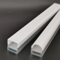 Extrusions d'aluminium LED, profils LED avec diffuseur d'opale