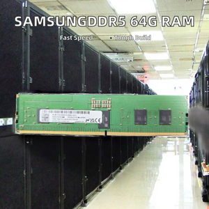 Memoria RAM para Servidor DDR5 de 64 GB 2RX4 PC5-4800 ECC REG, Nueva, M321R8GA0BB0-CQK - Product Image 5