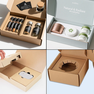 Paquete de Marca Personalizada, Diseño Gratuito, Muestra de Maqueta 3D Proporcionada, Caja de Cartón Kraft, Inserto para Caja de Envío Corrugada, Fabricante ODM - Product Image 6