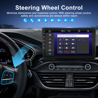 Lecteur multimédia automobile universel 9 pouces Linux, CarPlay sans fil, Android Auto, navigation GPS, YouTube, Netflix, Spotify, autoradio MP5
