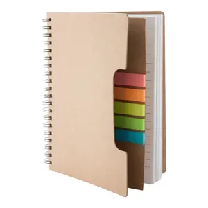 Cuaderno espiral de papel reciclado, merchandising sostenible - Product Image 2
