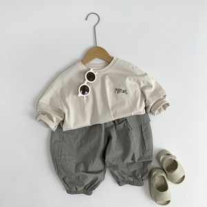 Primavera estate <span class=keywords><strong>pantaloni</strong></span> <span class=keywords><strong>Cargo</strong></span> per bambini <span class=keywords><strong>pantaloni</strong></span> per bambini neutri e traspiranti a prova di zanzara - Product Image 6