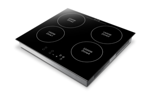 Table de cuisson à induction domestique à quatre brûleurs, portable ou encastrable, quatre zones de chauffe avec une puissance de 2000W, 1400W, 2000W, 1400W F - Product Image 2
