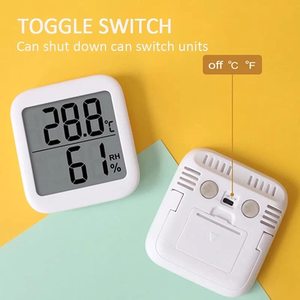 ThermometerTemperature Humidity Monitor for Bedroom Baby Room Basement Office - Product Image 4