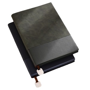 Cuadernos de negocios de cuero A5 con planificador suave de PU impreso personalizado - Product Image 3