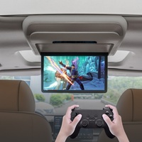 Moniteur d'appuie-tête Android 15,6 pouces, système de divertissement pour sièges arrière, tablette tactile, téléviseur portable pour voiture, pour sièges arrière, plus de détails