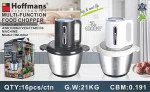 Appareils de cuisine HM-8862 <span class=keywords><strong>Hachoir</strong></span> à <span class=keywords><strong>viande</strong></span> 1800W Prise EU Robot culinaire 3L avec bol en acier inoxydable 304 pour la vente en gros en Afrique - Product Image 3