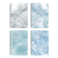 En stock, carnet à spirales pour étudiants, design floral fantaisie, A5, 120 pages, papier épais, bloc-notes, agenda, meilleurs cadeaux pour filles, papeterie
