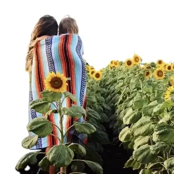 بطانية سريب مخصصة Jize للمكسيك لبذل اليوجا متوفرة بألوان زاهية متنوعة للبيع من المصنع