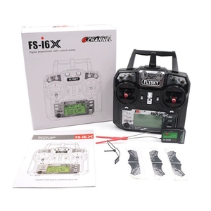 Radio RC FlySky FS-i6X 10CH 2.4GHz AFHDS 2A d'origine avec sac de rangement FS-iA10B pour drones, bateaux et autres appareils compatibles - Product Image 3