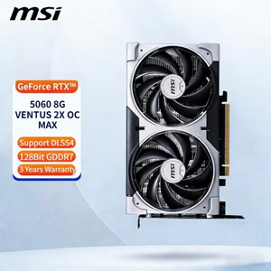 NOUVEAU pour GPU GeForce RTX 5060 8G VENTUS 2X OC MAX 128 bits GDDR7 Ventilateur Composants d'ordinateur de jeu de bureau en stock - Product Image 1