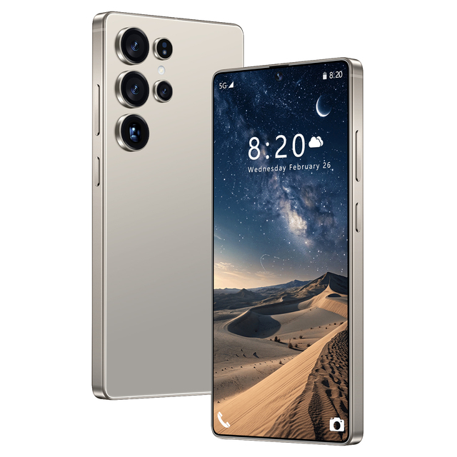 2025 New S25 Ultra 5G Smartphone 7.3-Inch OLED 120Hz HD Screen Spanish English 12GB+512GB 108MP CDMA LTE Snapdragon 800 Series