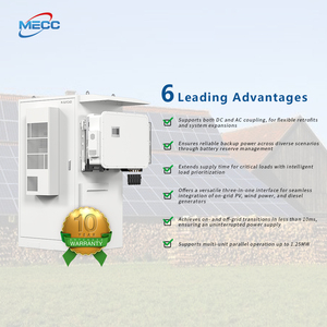125kW 241kWh LiFePO4 Off-Grid Air-Cooled Outdoor BESS Cabinet Battery <b>Energy</b> <b>Storage</b> <b>System</b> Commercial Industrial Solution - Product Image 4