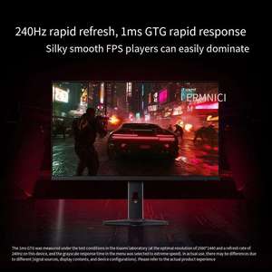 จอคอมพิวเตอร์ Redmi Monitor G27Q รุ่นดั้งเดิม ขนาด 27 นิ้ว 240Hz 400nits 1ms เวลาตอบสนอง รุ่น P27QDA-RG - Product Image 4