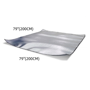 Tappetino in schiuma di alluminio a prova di umidità da esterno doppio lato impermeabile e isolante per tenda da spiaggia e campeggio - Product Image 3
