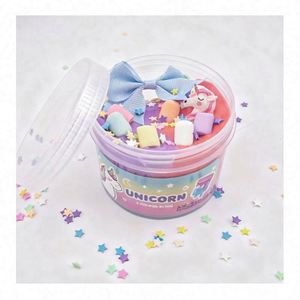 Handmade Smooth Texture DIY Playdough <b>Slime</b> Colorful Glitter Decorations Durable Creative Pack Entertainment for Kids - Product Image 3