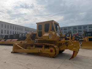 Bulldozer Usado CAT D7G-1, Topadora Original Caterpillar D7G con Ripper para Construcción - Product Image 2
