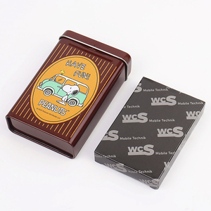 <span class=keywords><strong>32</strong></span> PCS Arabie Saoudite Baloot Logo Personnalisé Étanche Anti-Pause 100% PVC <span class=keywords><strong>Cartes</strong></span> De Poker Avec Boîte En Fer Blanc Personnalisée - Product Image 5
