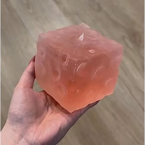 Nouveau Grand Modèle Anti-Stress en TPR en Forme de Fromage, Conception Élargie, Gadget Sensoriel pour Enfants, Cadeau Fidget, Vente Directe Usine - Product Image 1