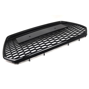 Rejilla Delantera para Audi A6 C7PA, Diseño Panal de Abeja, Negro Brillante, 4G0853651AG, Plástico ABS - Product Image 2