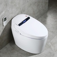 Toilette intelligente électrique de style européen, bidet monobloc, toilette intelligente pour sièges d'hôtel